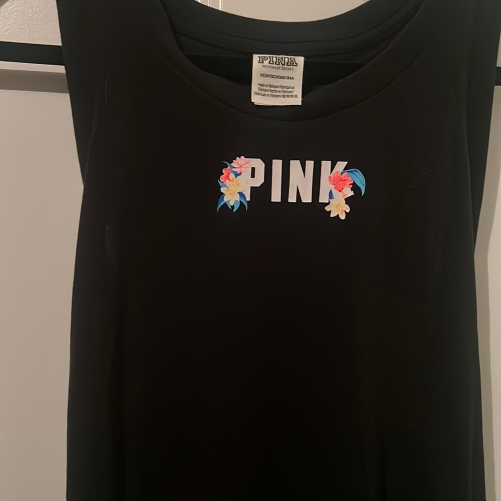 PINK Open back tank!